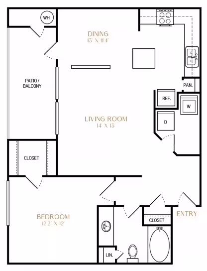 Unit L1125 L0815 floor plan